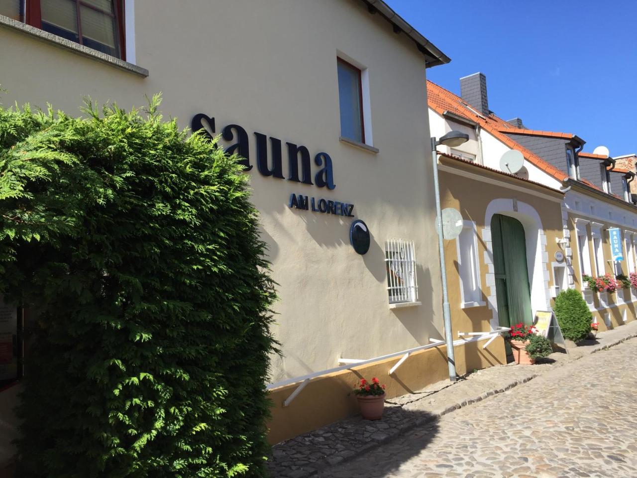 Hotel Pension & Sauna Am Lorenz Calbe Zewnętrze zdjęcie